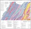 出版物 163: Virginia Staunton 部分的地质图 30 X 60 分钟四边形